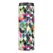 PixDezines Boho水彩幾何学模様/三角形 タンブラー (裏面)