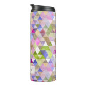 PixDezines Boho水彩幾何学模様/三角形 タンブラー (回転右)
