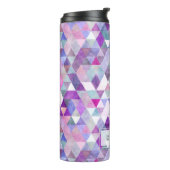 PixDezines Boho水彩幾何学模様/三角形 タンブラー (回転左)