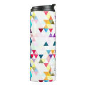 PixDezines Boho水彩幾何学模様/三角形 タンブラー (回転左)