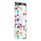 PixDezines Boho水彩幾何学模様/三角形 タンブラー (回転右)