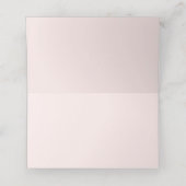 PixDezines Boho秋ガーデンフラワーズモノグラム プレイスカード (内部開封)