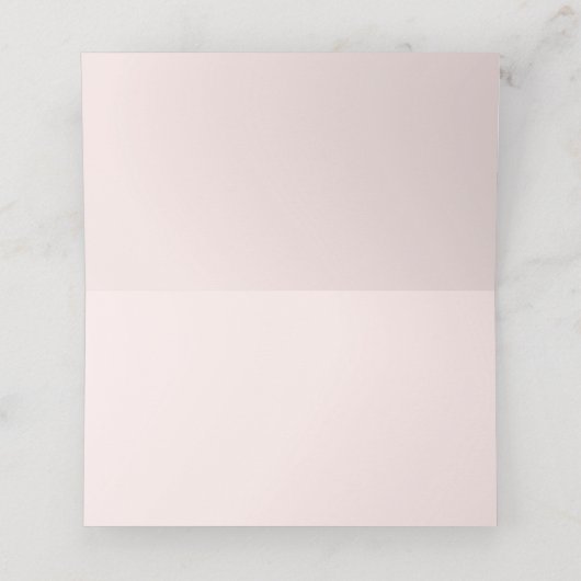 PixDezines Boho秋ガーデンフラワーズモノグラム プレイスカード (内部開封)