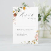 PixDezines Boho H2 秋の庭の花 RSVP (スタンド正面)