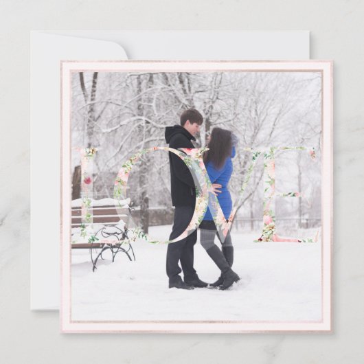 PixDezines BOTANICA LOVE 救 DATE|赤面ピンク セーブザデート (裏面)