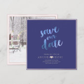 PixDezines BOTANICA LOVE SAVE DATE|BLUSH PINK セーブザデート (正面/裏面)