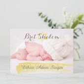PixDezines brit shalom/photo frame/water color 招待状 (スタンド正面)