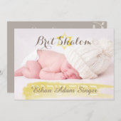 PixDezines brit shalom/photo frame/water color 招待状 (正面/裏面)