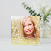 PixDezines Butterflies卒業写真発表 招待状 (スタンド正面)