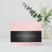 PixDezines Céline ダマスク、マーケティング ポストカード (スタンド正面)