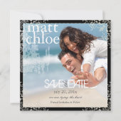 PixDezines Chadelier+フィリ救グリー/日付/ディーカラー セーブザデート (正面)