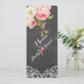 PixDezines Chalkboard/ヴィンテージバラメニュー メニュー (スタンド正面)