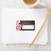 PixDezines chalkboard+kona pink orchid ラベル (インサイチュ)