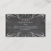 PixDezines chalkboard+petiteフルーア 名刺 (裏面)