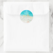 PixDezines chandelier/ビーチ/lightstrings ラウンドシール (バッグ)