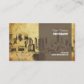 PixDezines City Scape, New York,ヴィンテージ 名刺 (裏面)