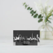 PixDezines City Scape, New York Skyline（PixDezines 名刺 (スタンド正面)