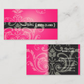 PixDezines Crestダマスク 名刺 (正面/裏面)