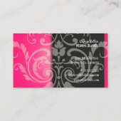 PixDezines Crestダマスク 名刺 (裏面)