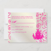 PixDezines Cupkake Swarls + Pink Chandelier RSVPs( 出欠カード (裏面)
