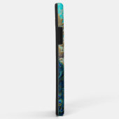 PixDezines Damask/Peacocks珍しいiPhoneケース Case-Mate iPhoneケース (裏面/右)