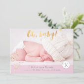 PixDezines dandelion誕生発表 案内状 (スタンド正面)