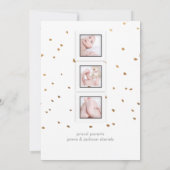 PixDezines dandelion誕生発表 案内状 (裏面)