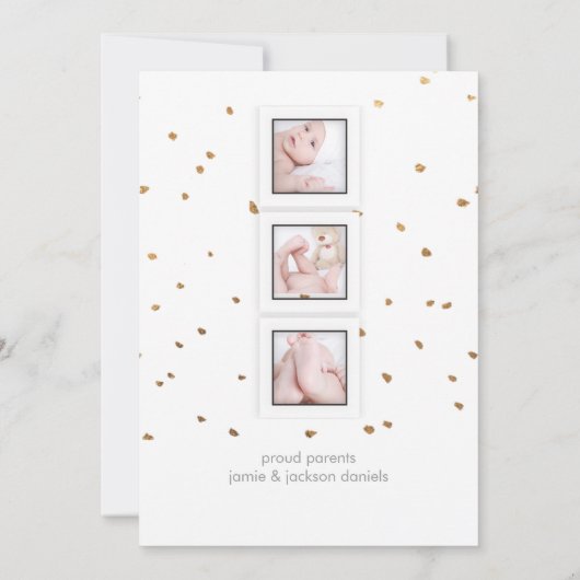 PixDezines dandelion誕生発表 案内状 (裏面)