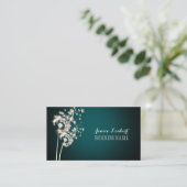 PixDezines dandelions/DIY背景色 名刺 (スタンド正面)