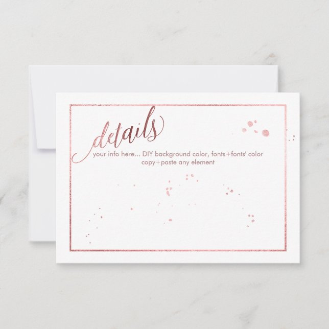 PixDezines Dazled/バラフェイク金ゴールド詳細 (正面)