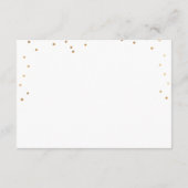 PixDezines Dazled/フェイク金ゴールド情報 エンクロージャーカード (裏面)