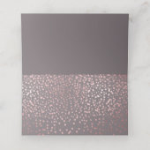 PixDezines Dazzledバラフェイク金ゴールドDIY背景 プレイスカード (内部開封)