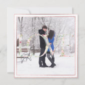 PixDezines DELICATE LOVE フェイク ローズゴールド フォイル セーブザデート (裏面)