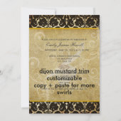 PixDezines Desire Damask/2011卒業招待状 招待状 (裏面)