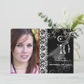 PixDezines Desire Damask、2011卒業招待状 招待状 (スタンド正面)