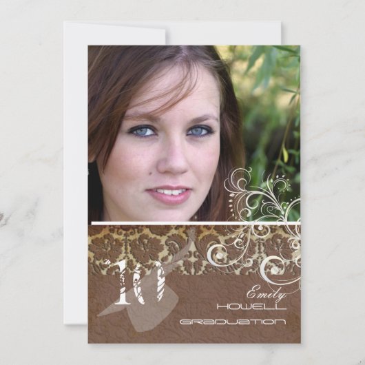 PixDezines Desire Damask+Swarls Sgarient 招待状 (正面)