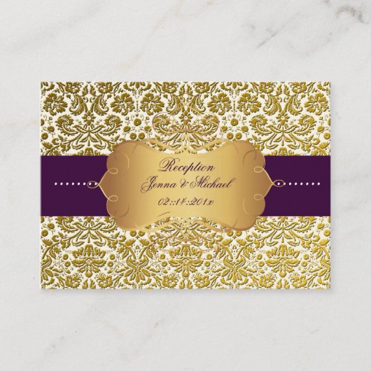 PixDezines Desiree Damask/DIYエンクロージャカード エンクロージャーカード (正面)