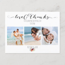 PixDezines DIYの写真感謝していあなた ポストカード