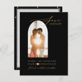 PixDezines DIYカラーアーチフレームミニマル救リストTh ポストカード (正面/裏面)