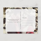 PixDezines DIYカラー救/日付/書道 ポストカード (裏面)