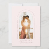 PixDezines DIYカラー赤面救アルチー日付 招待状 (正面)