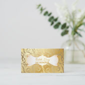 PixDezines diyカラー/アンティークスクロール 名刺 (スタンド正面)