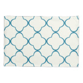 PixDezines DIYカラー/クローバーパターン 枕カバー (裏面-左)