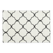 PixDezines DIYカラー/クローバーパターン 枕カバー (裏面-右)