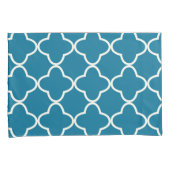 PixDezines DIYカラー/クローバーパターン 枕カバー (正面右)