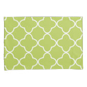 PixDezines DIYカラー/クローバーパターン 枕カバー (正面右)