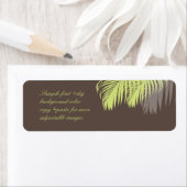 PixDezines DIYカラー!グリーンパーム前面 ラベル (インサイチュ)