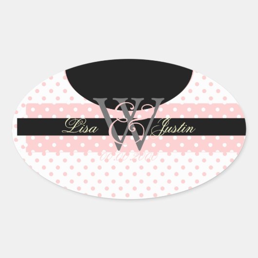 PIxDezines DIYカラー、ドットet al. 楕円形シール (正面)