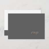 PixDezines DIYカラー+フォント/rsvpテンプレート/ash 出欠カード (正面/裏面)