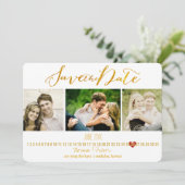 PixDezines DIYカラー/写真は日付を保存 セーブザデート (スタンド正面)